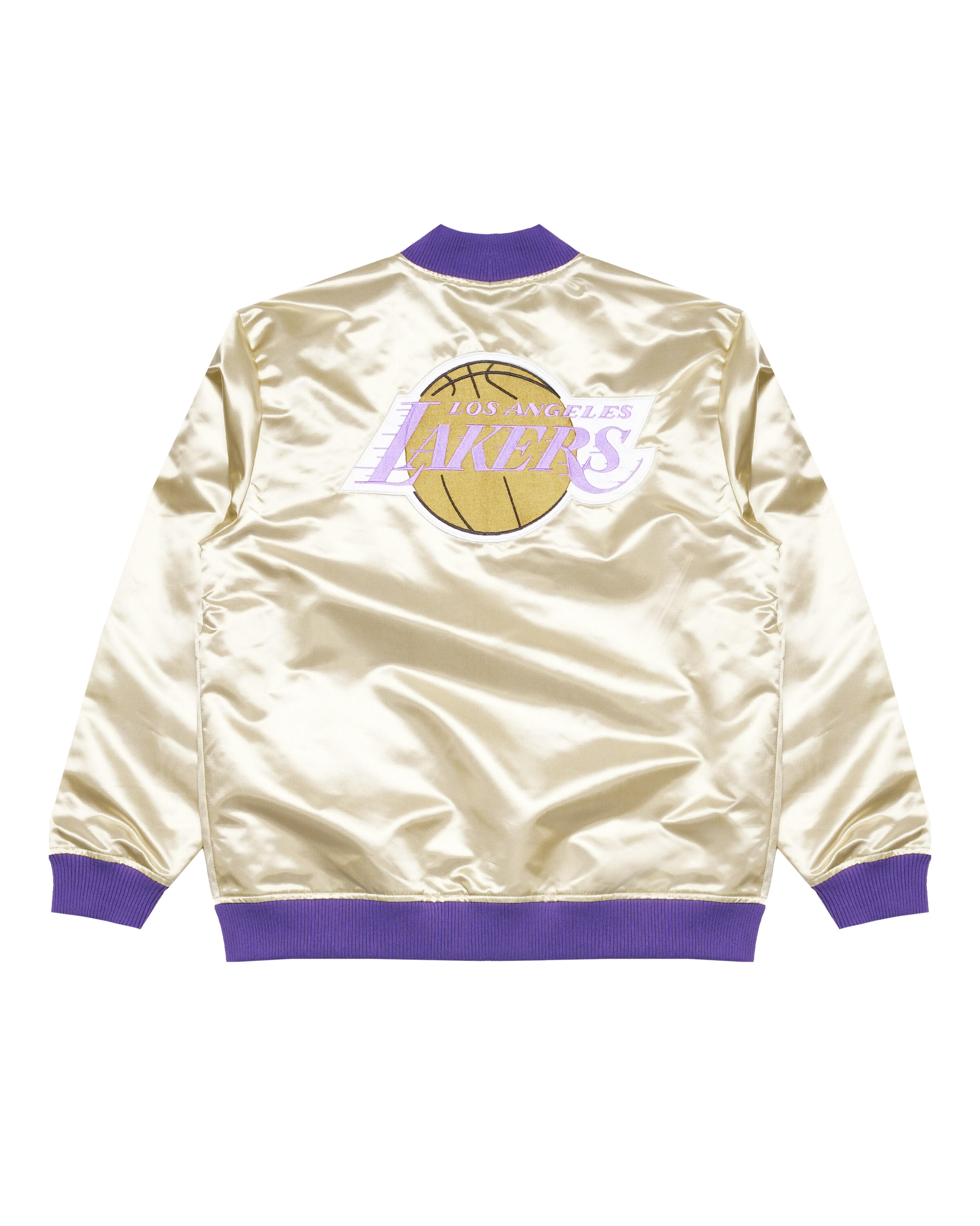 Mitchell & Ness NBA TEAM OG 2.0 LIGHTWEIGHT SATIN JACKET - LA LAKERS